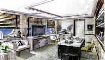 Motor yacht EVENT -  Master Cabin Office